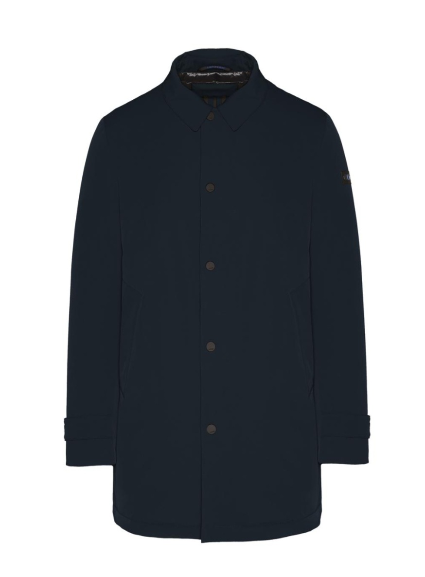 UPTOBE TRENCH UOMO VICTOR BLU PROFONDO