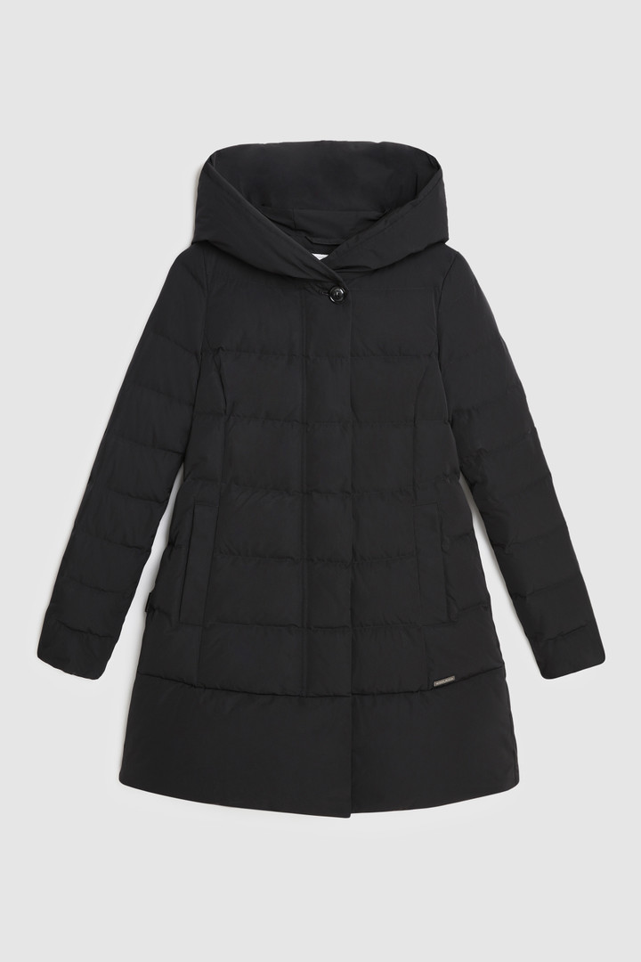WOOLRICH DONNA PUFFY PRESCOTT PARKA NERO
