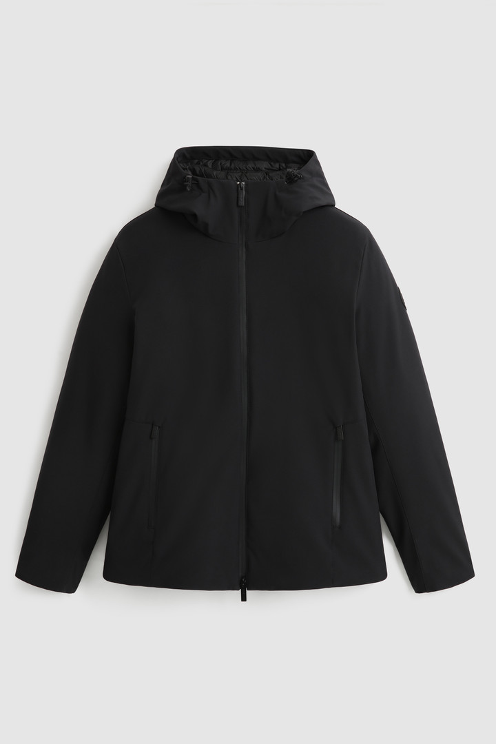 WOOLRICH GIACCA PACIFIC SOFT SHELL JACKET NERO