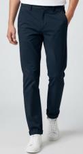 40 WEFT PANTALONE UOMO CHINO LEGGERO REGULAR FIT BLU