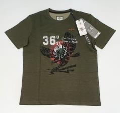 AERONAUTICA MILITARE T-SHIRT UOMO VERDE SCURO