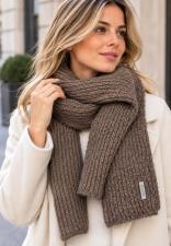 AESSE EQP SCIARPA UNISEX TENO CAFFE MELANGE