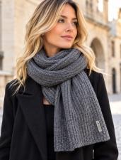 AESSE EQP SCIARPA UNISEX TENO GRIGIO MELANGE