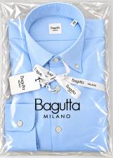 BAGUTTA RALPH CAMICIA UOMO CELESTE