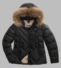 BLAUER ALICIA PIUMINO DONNA NERO CON PELLICCIA