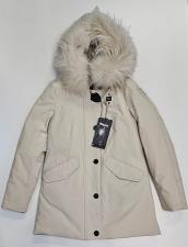 BLAUER BLOUSON IMBOTTITO CON PIUMA BEIGE