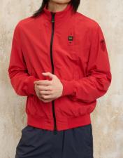 BLAUER BOMBER LEGGERO SFODERATO ALWIN ROSSO