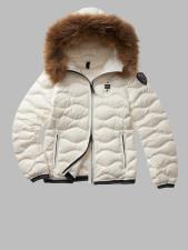 BLAUER PIUMINO CORTO IMBOTTITO PIUMA ALDIE BIANCO