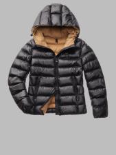 BLAUER PIUMINO DONNA IMBOTTITURA ECOLOGICA ALLISON NERO