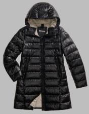 BLAUER PIUMINO IMBOTTITO OVATTA TERMICA ADELAIDE NERO
