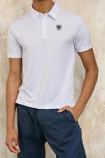 BLAUER POLO TRASPIRANTE KEMP BIANCA