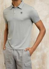 BLAUER POLO TRASPIRANTE KEMP GRIGIA