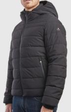 CANADIENS GIACCA CORTA UOMO TRAPUNTATA NORDIC FLY TECH NERO