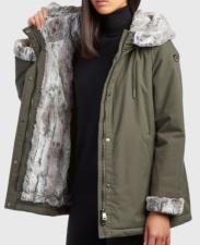 CANADIENS PARKA CORTO DONNA ANITA 2 0 VERDE MILITARE