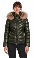 CANADIENS THEA FUR PIUMINO DONNA VERDE