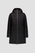 CIESSE PIUMINI PIUMINO DONNA LUNGO IN STRETCH NERO