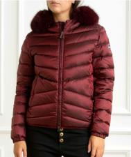 COLMAR Piumino donna trapuntato con pelliccia sintetica bordo