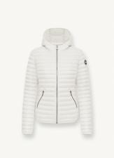 COLMAR PIUMINO SPORTIVO CON CAPPUCCIO BIANCO