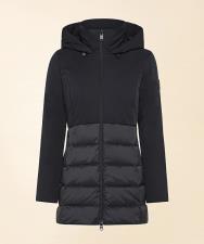 DEKKER DONNA CARCOAT BIMATERIALE WARFARE SE BMAT NERO