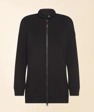 DEKKER GIACCA DONNA LUNGA IN SCUBA BERTA LONG NERO