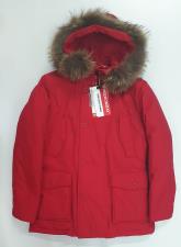 FREEDOMDAY PARKA CON PELLICCIA UOMO NEW CAMPIGLIO ROSSO