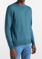 HARMONT E BLAINE Pullover In Lana E Cotone ottanio