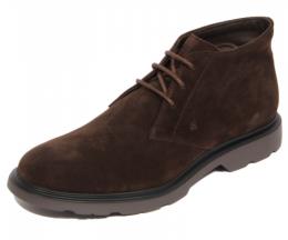 HOGAN HXM3340-Y20-X6RNB612 POLACCHINO UOMO SUEDE SHOES BROWN