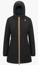 K WAY DENISE WARM DOUBLE REVERSIBLE BLACK P BLUE D