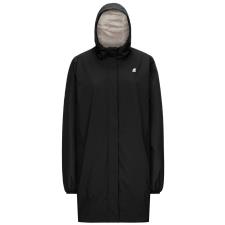 K WAY SOPHIE MICRO RIPSTOP MARMOTTA NERO GRIGIO