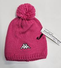 KAPPA COPRICAPO UNISEX POMOK FUCHSIA PURPLE-BLACK