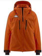 KAPPA GIACCA UOMO 6CENTO 611P ORANGE SMUTTY-BLACK