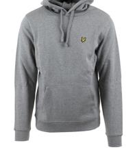 LYLE & SCOTT FELPA CON CAPPUCCIO GRIGIO