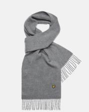 LYLE & SCOTT SCIARPA IN LANA D’AGNELLO UOMOGRIGIO MEDIO