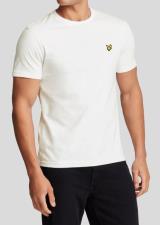 LYLE&SCOTT PLAIN T-SHIRT BIANCA