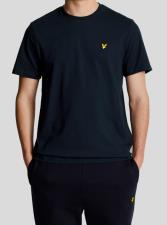 LYLE&SCOTT PLAIN T-SHIRT BLU