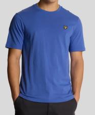 LYLE&SCOTT PLAIN T-SHIRT DANDY BLU