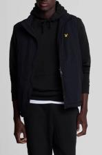 LYLE&SCOTT FELPA PULLOVER HOODIE BLACK