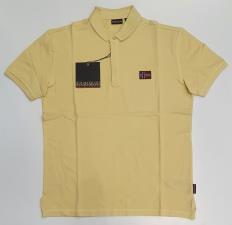 NAPAPIJRI POLO UOMO A MANICA CORTA EBEA GIALLO BANANA