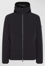 PEUTEREY BOMBER UOMO LISCIO IN PRIMALOFT CON DETTAGLI NERI LOGE MD BLU GRAFITE