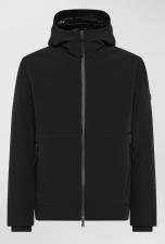 PEUTEREY BOMBER UOMO LISCIO IN PRIMALOFT CON DETTAGLI NERI LOGE MD NERO