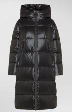 PEUTEREY SELECTRIC LKS 01  Piumino lungo in nylon lucido NERO