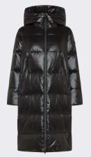 PEUTEREY SELECTRIC LKS GRS 02 Piumino lungo in nylon lucido nero