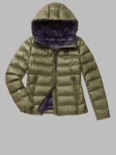 PIUMINO BLAUER CORTO IMBOTTITURA ECOLOGICA HAZEL VERDE
