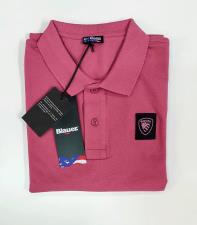 POLO BLAUER MANICA CORTA ROSA ERICA
