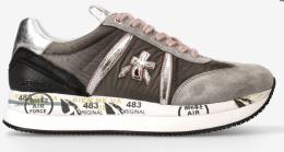 PREMIATA CONNY 5949 DONNA GRIGIO CON LACCI ROSA