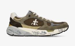 PREMIATA MASE 25 8022 SNEAKER UOMO GREEN+BROWN