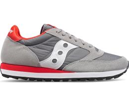 SAUCONY UOMO JAZZ ORIGINAL GRIGIO BIANCO ROSSO