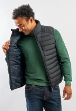 SAVE THE DUCK GILET UOMO DAVE NERO