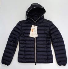 SAVE THE DUCK PIUMINO CORTO DONNA NERO