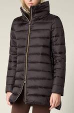 SAVE THE DUCK Piumino lungo donna animal free mod. Lydia nero
